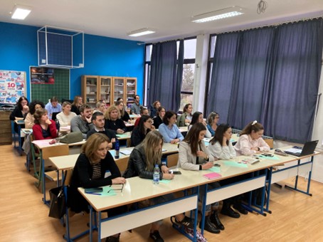 Usavršavanje za rad s darovitim učenicima u STEM području/The Training Program to work with gifted and highly motivated students in the STEM field